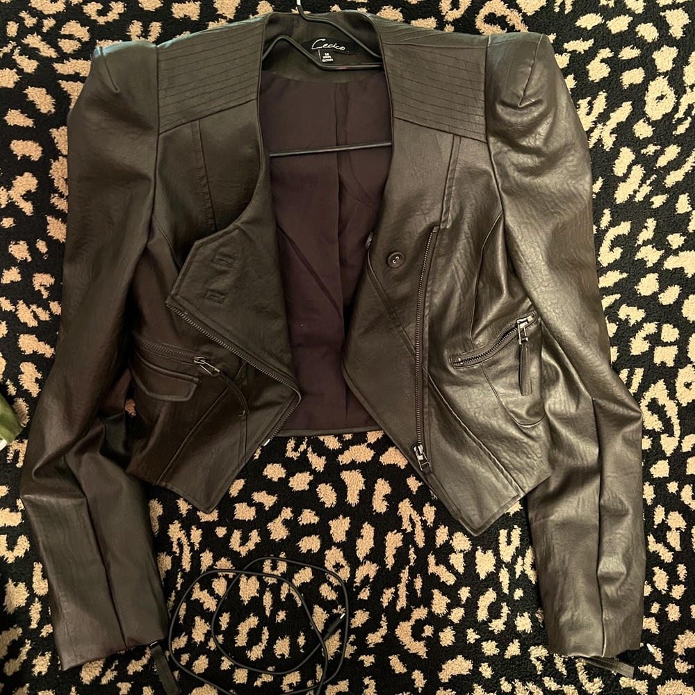 CECICO Leather Jacket